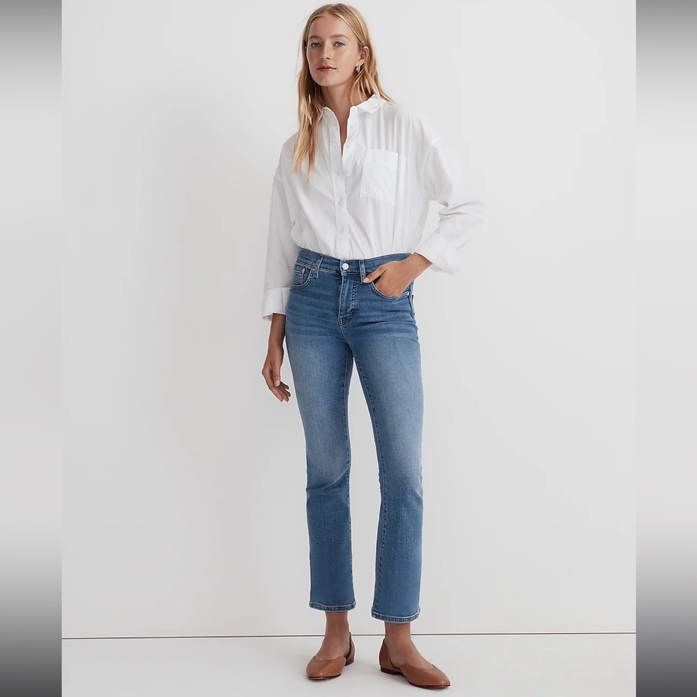 NWT Madewell Kick out jeans
